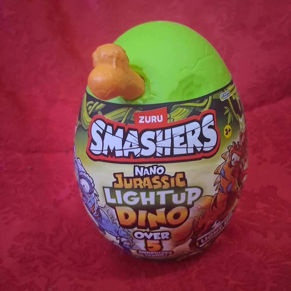 ZURU Smashers Nano Jurassic Light Up Dino - Green